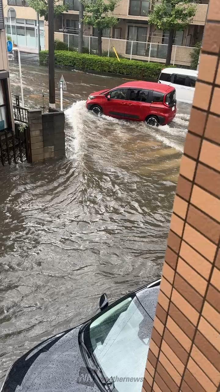 11日]関東大雨で冠水発生 注目の空の写真 ウェザーニュース