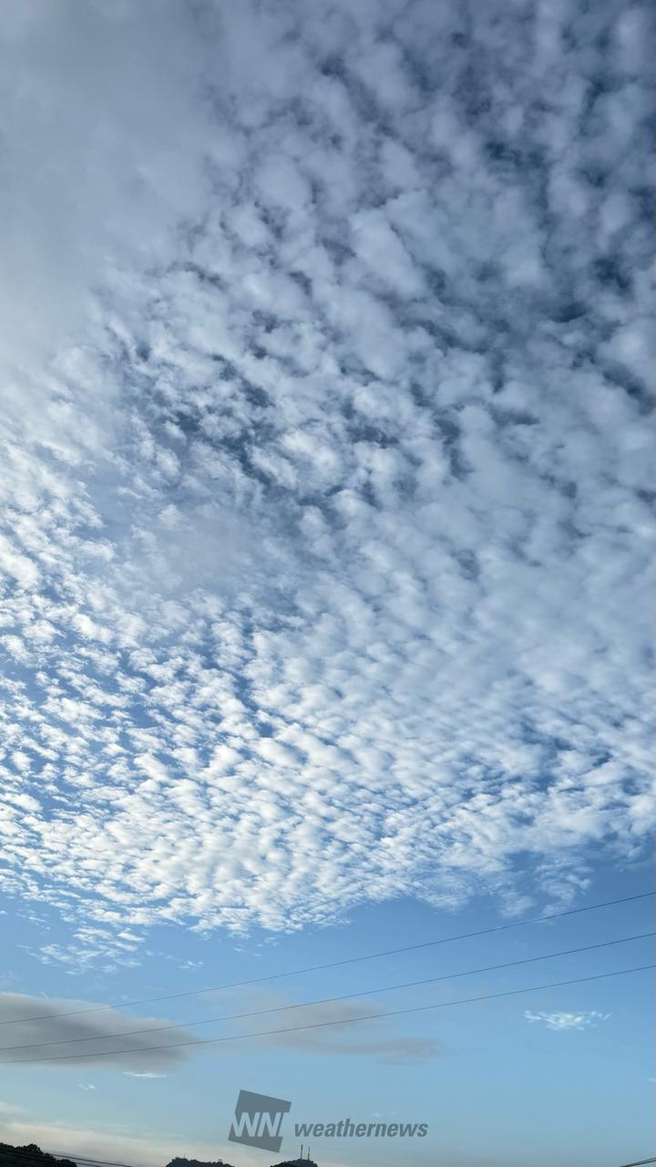 秋を感じる空 注目の空の写真 ウェザーニュース