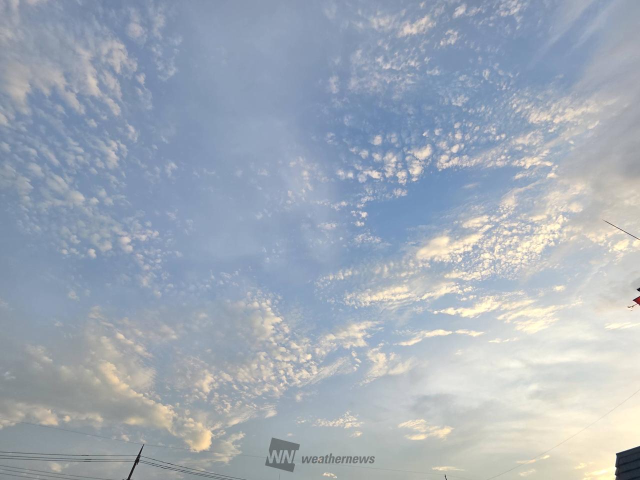 秋を感じる空 注目の空の写真 ウェザーニュース
