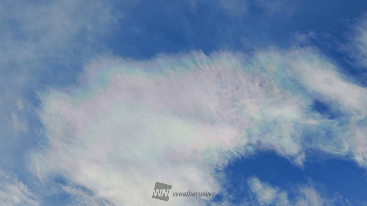 彩雲が出現 注目の空の写真 ウェザーニュース