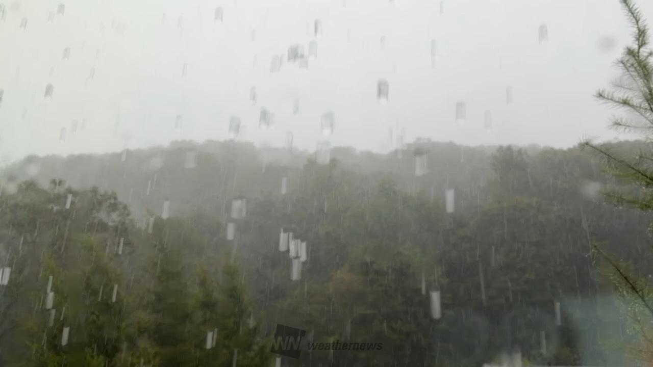 胆振地方周辺で大雨 注目の空の写真 ウェザーニュース
