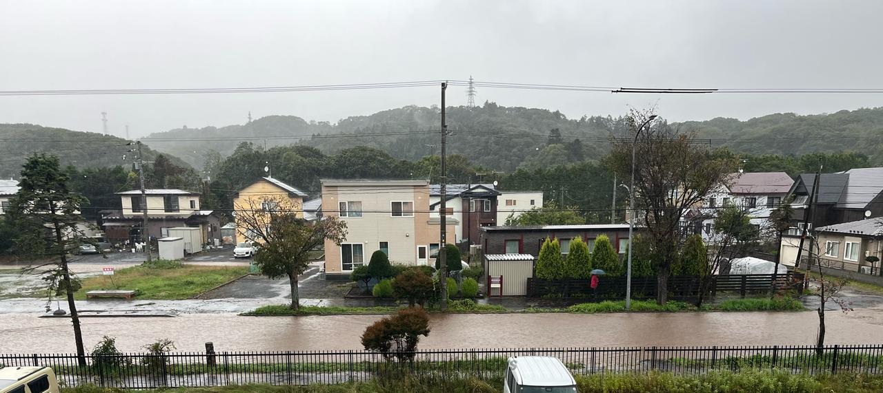 胆振地方周辺で大雨 注目の空の写真 ウェザーニュース