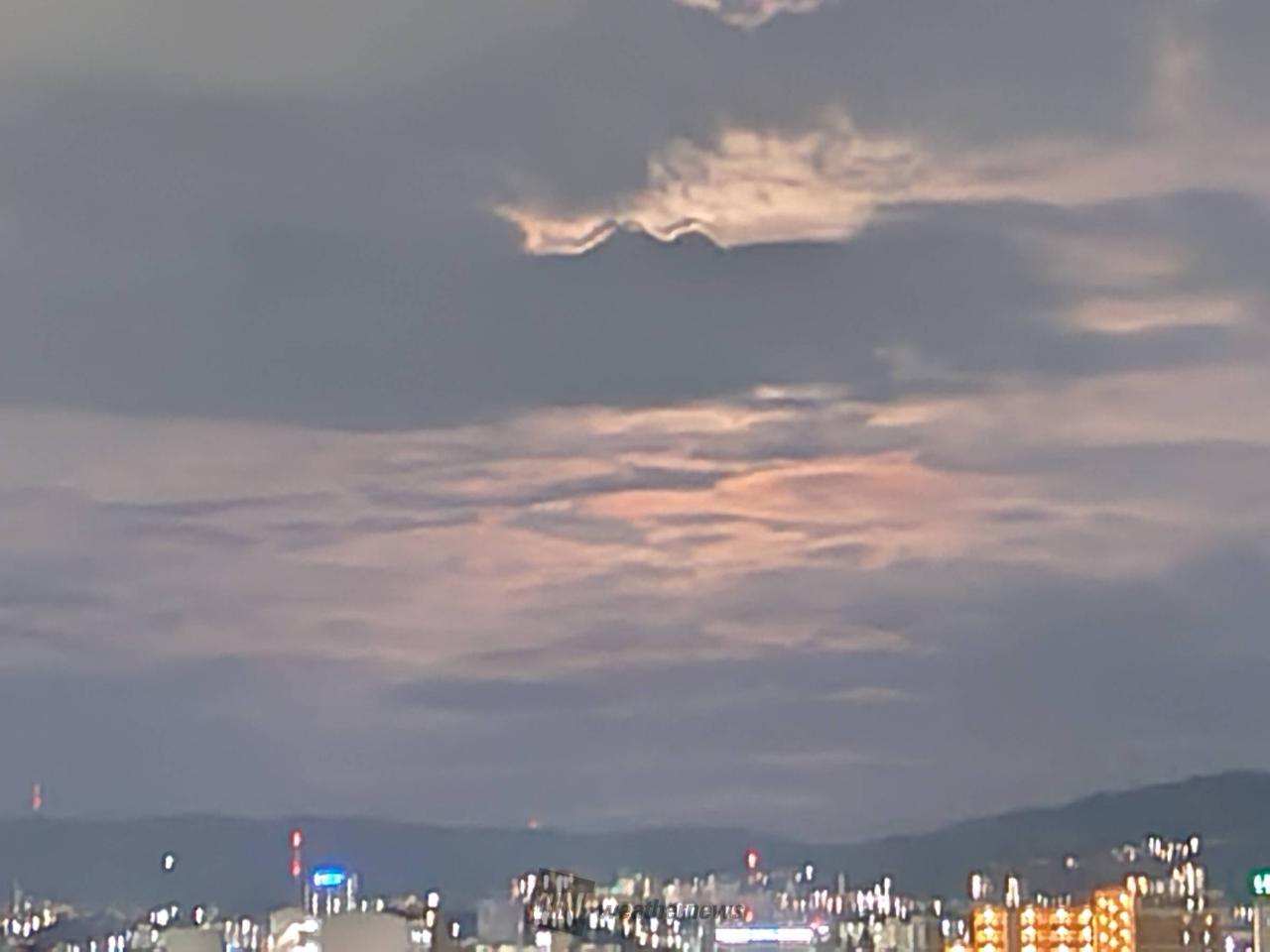 こんばんは 帰ってお月様みましたがすっ | 大阪府守口市 | 幸空