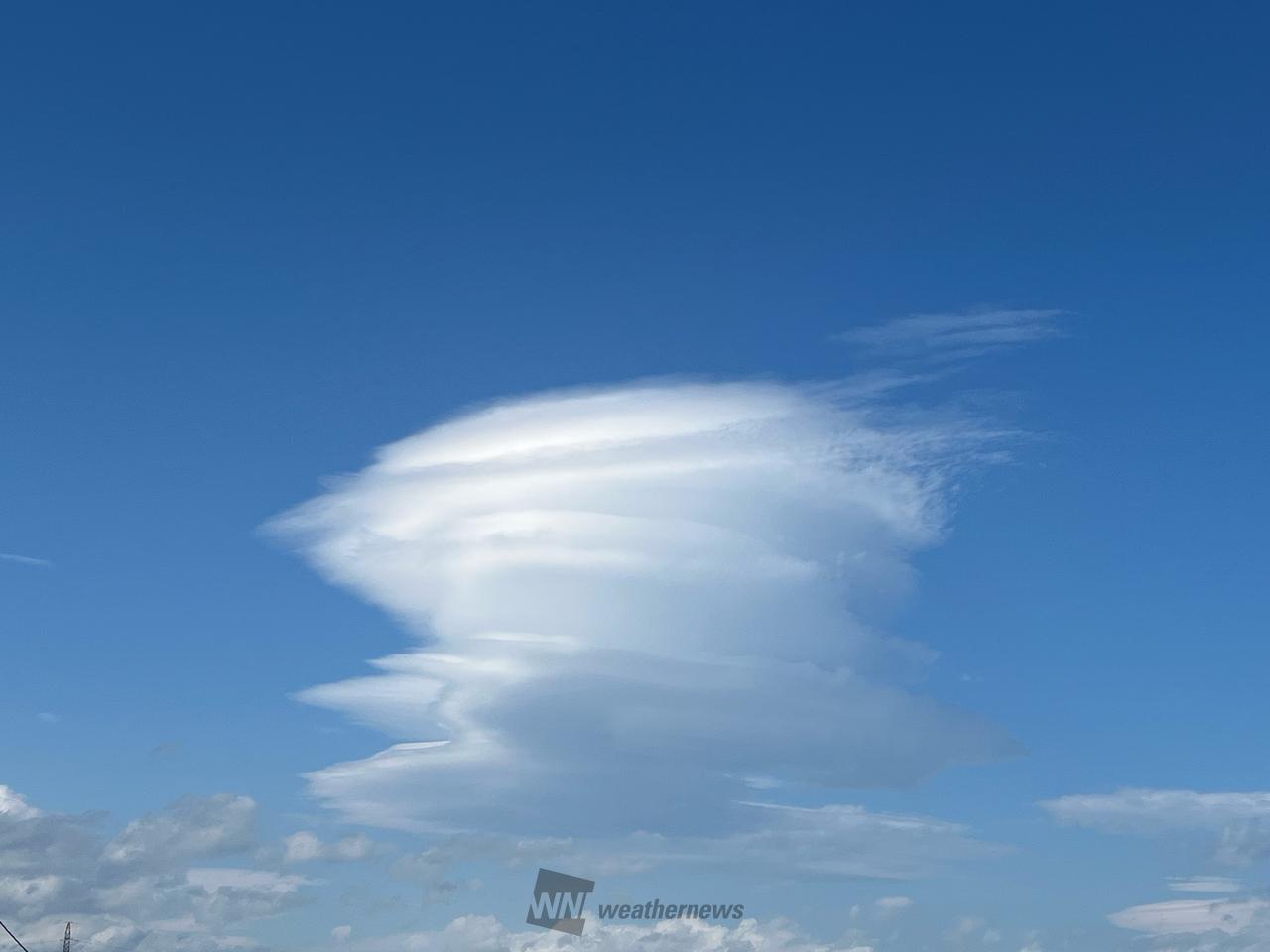 不思議な雲 注目の空の写真 ウェザーニュース