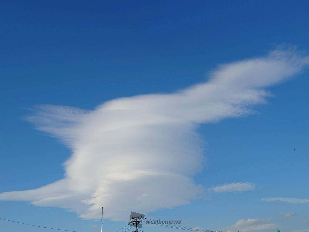 不思議な雲 注目の空の写真 ウェザーニュース