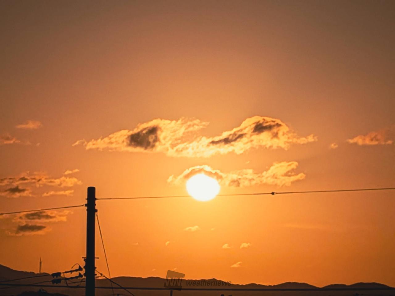 夕焼けタイム 注目の空の写真 ウェザーニュース