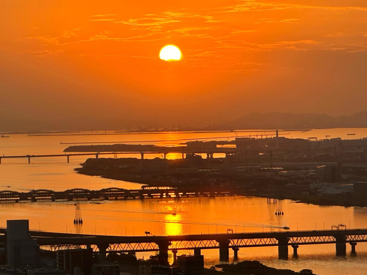 夕焼けリポート🌆 注目の空の写真 ウェザーニュース