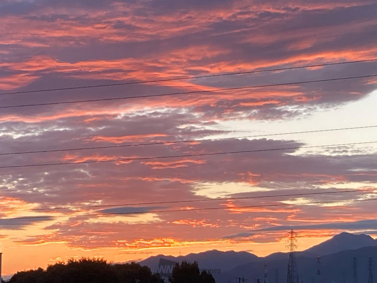 夕焼けtime 注目の空の写真 ウェザーニュース