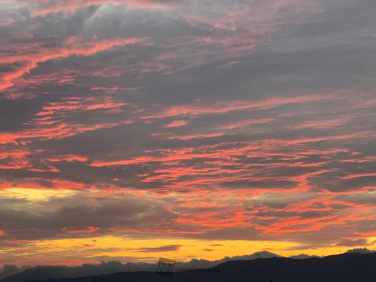夕焼けtime 注目の空の写真 ウェザーニュース