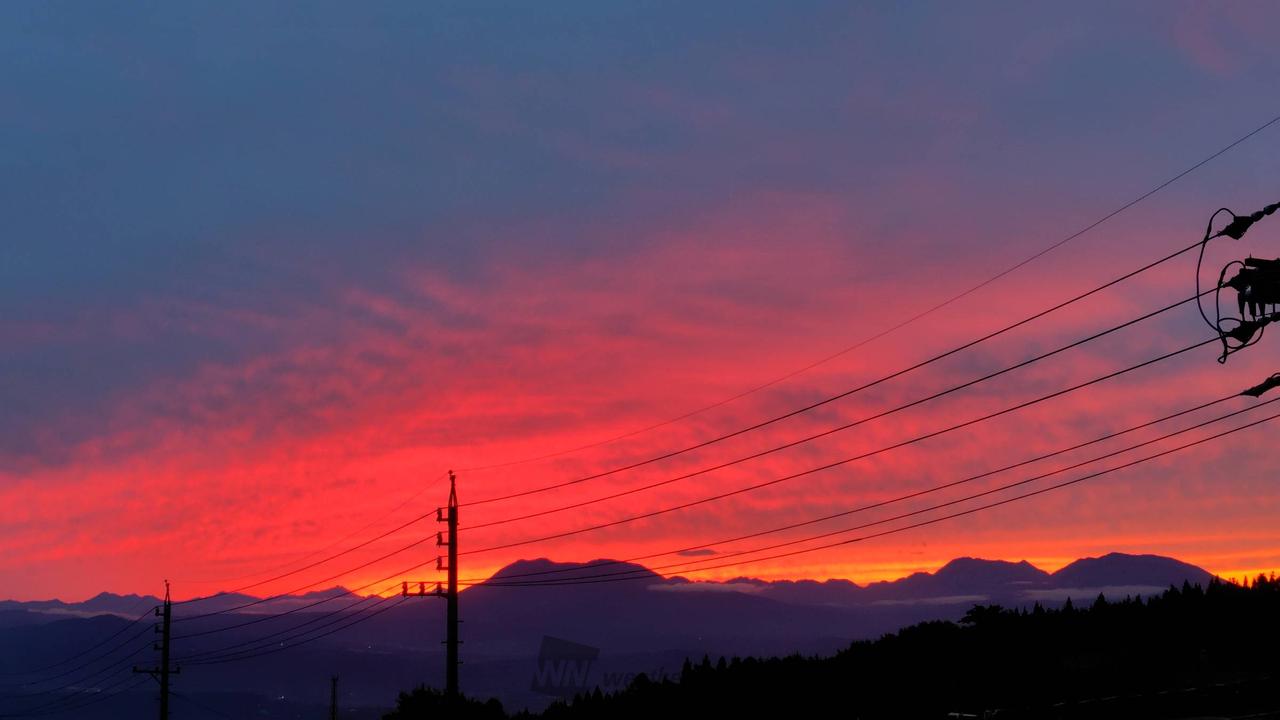 染まる夕焼け 注目の空の写真 ウェザーニュース