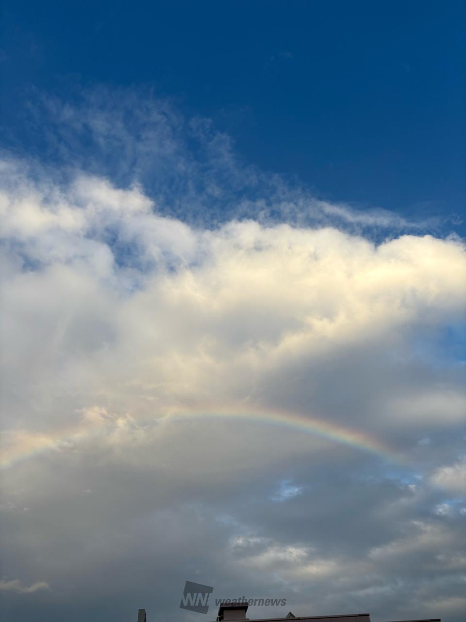 虹色現象🌈 注目の空の写真 ウェザーニュース