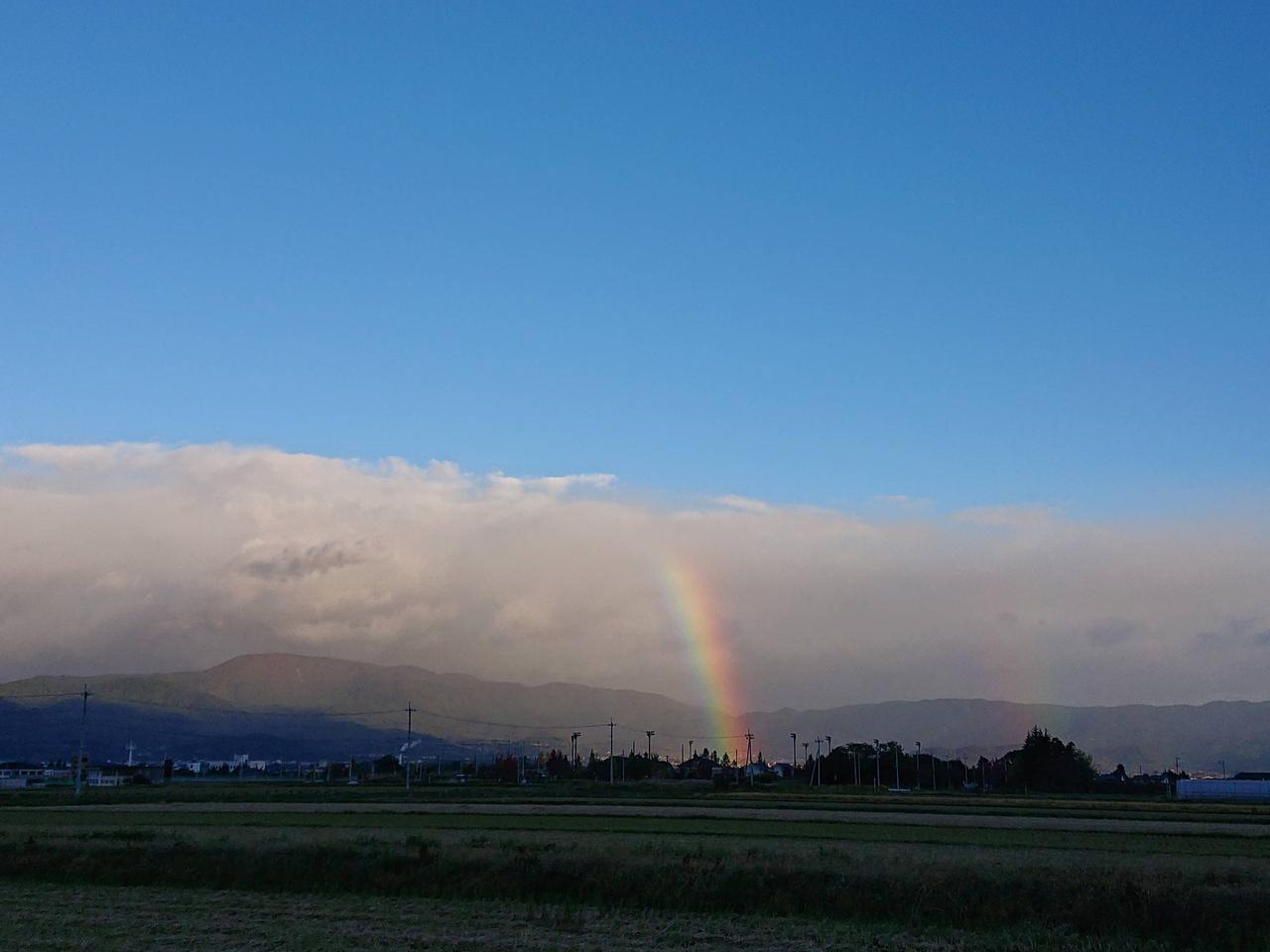 【中古】 時雨虹 虹が出現 注目の空の写真 ウェザーニュース