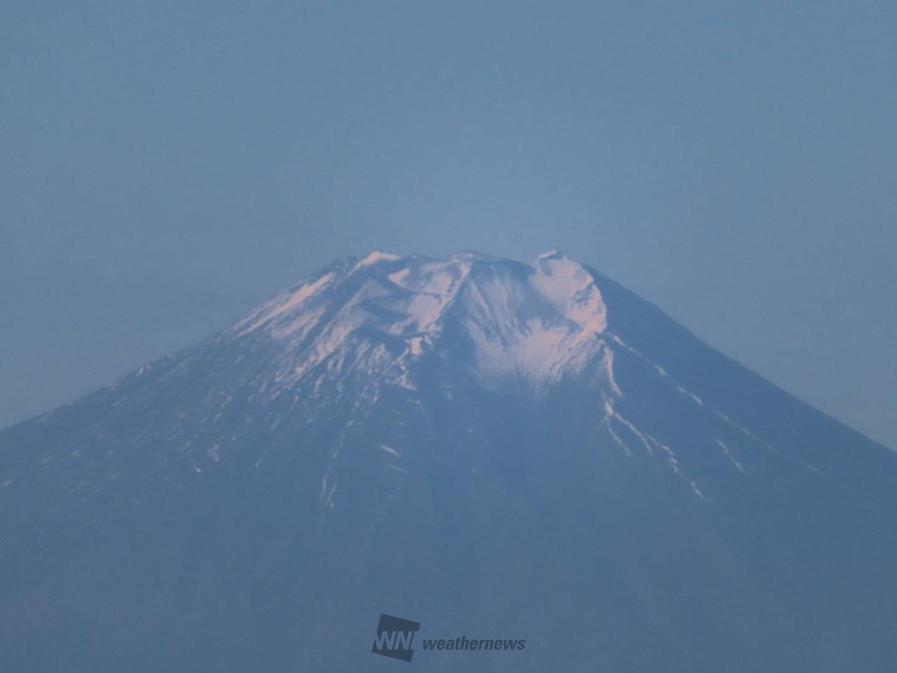 富士山がくっきり 注目の空の写真 ウェザーニュース