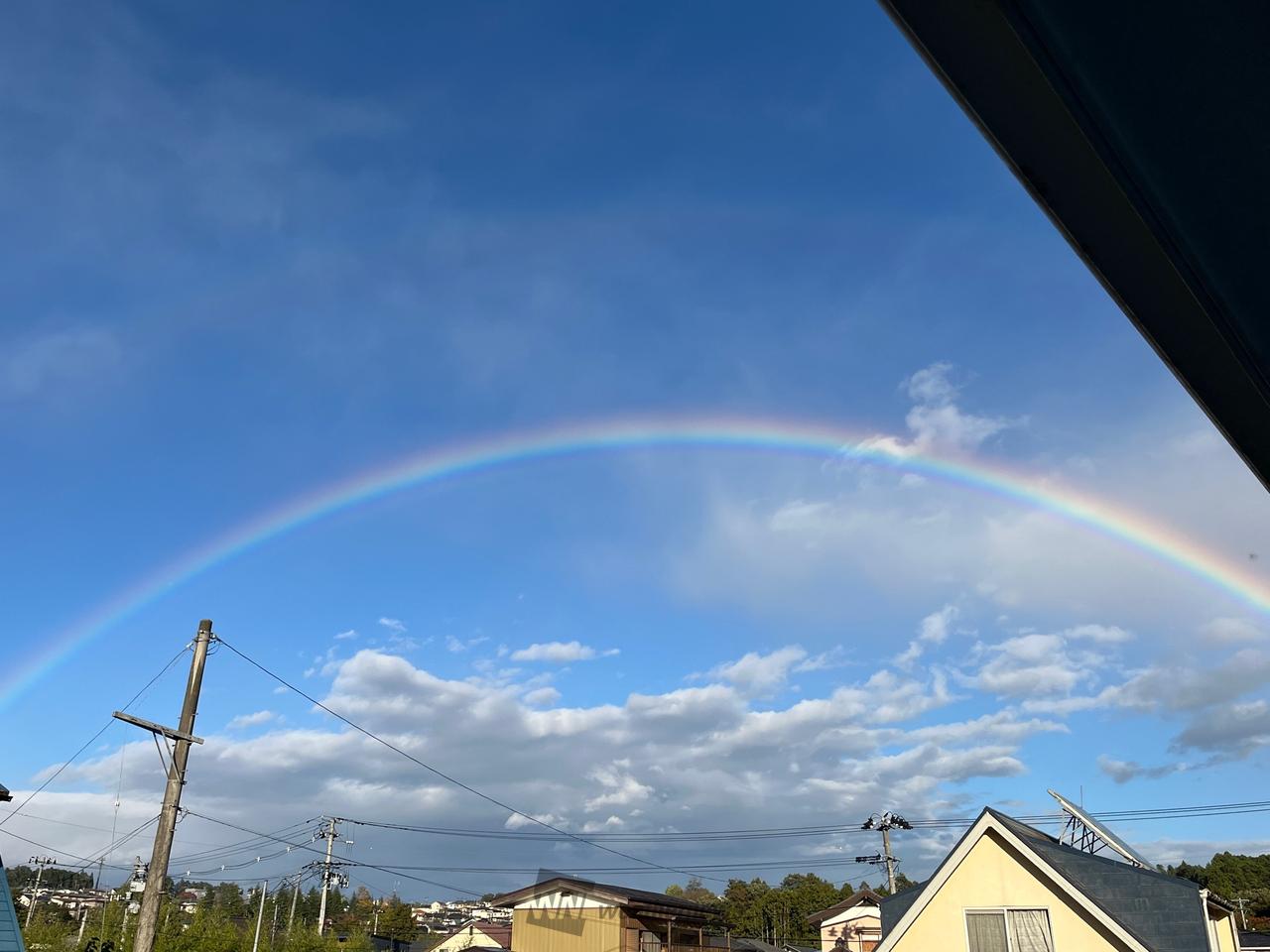 虹が出現 注目の空の写真 ウェザーニュース