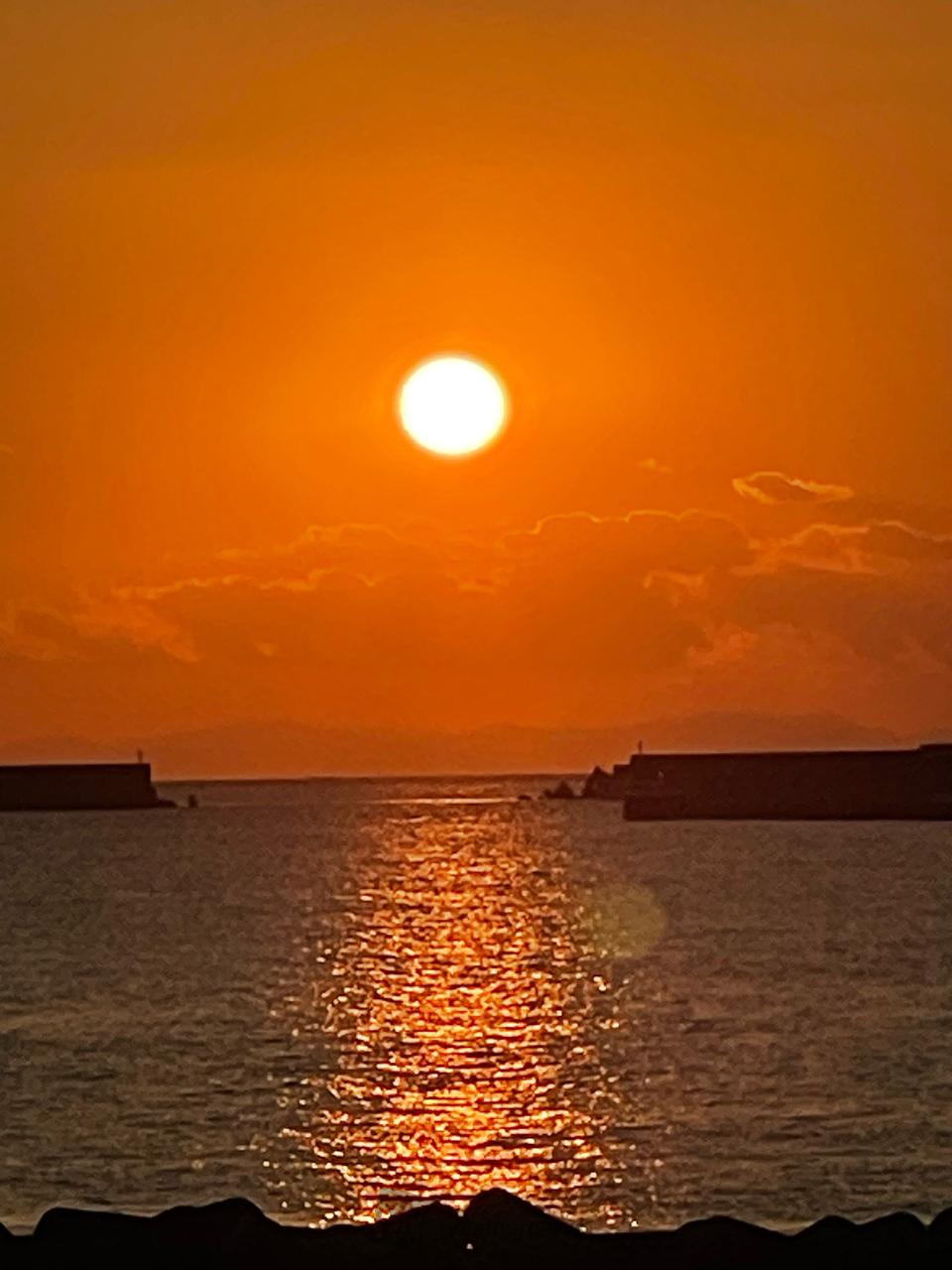 連休初日の夕焼けタイム 注目の空の写真 ウェザーニュース
