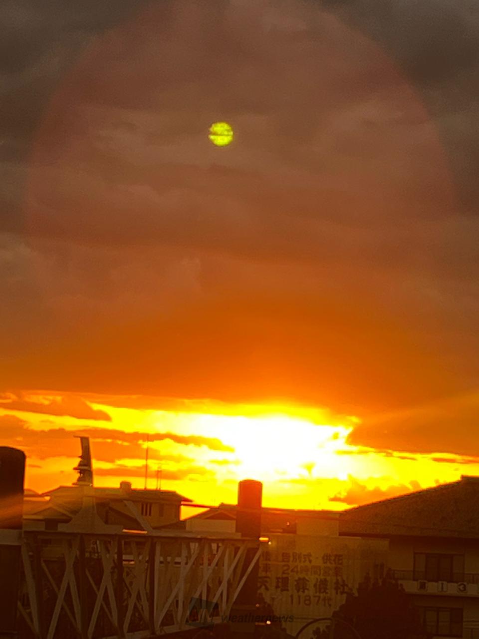 夕陽様確認用 オレンジ色夕焼け🌇🧡 ゆっくりお | 奈良県天理市 | ♾️♾️春