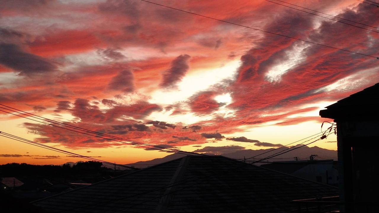 穏やかな夕陽・夕焼け 注目の空の写真 ウェザーニュース