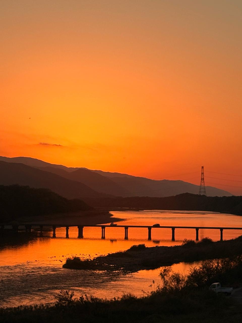 二十四節気「立冬」の夕焼け 注目の空の写真 ウェザーニュース