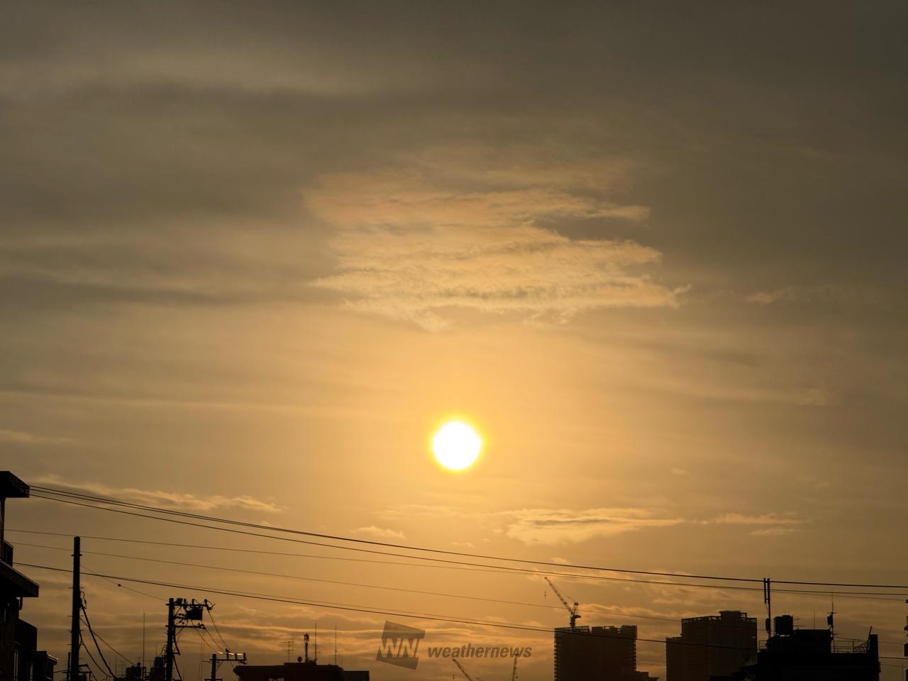 夕焼けタイム 注目の空の写真 ウェザーニュース