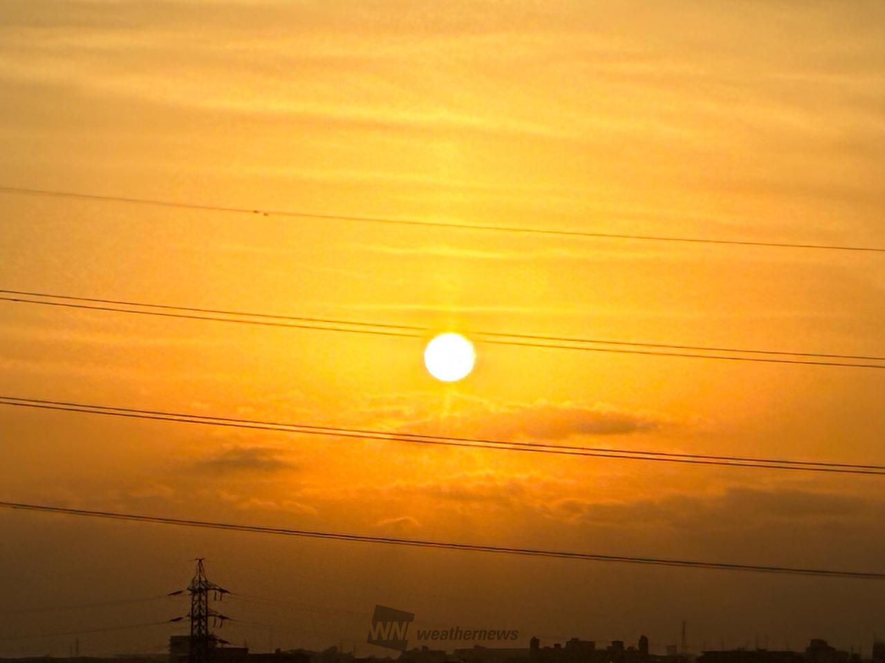 夕焼けタイム 注目の空の写真 ウェザーニュース