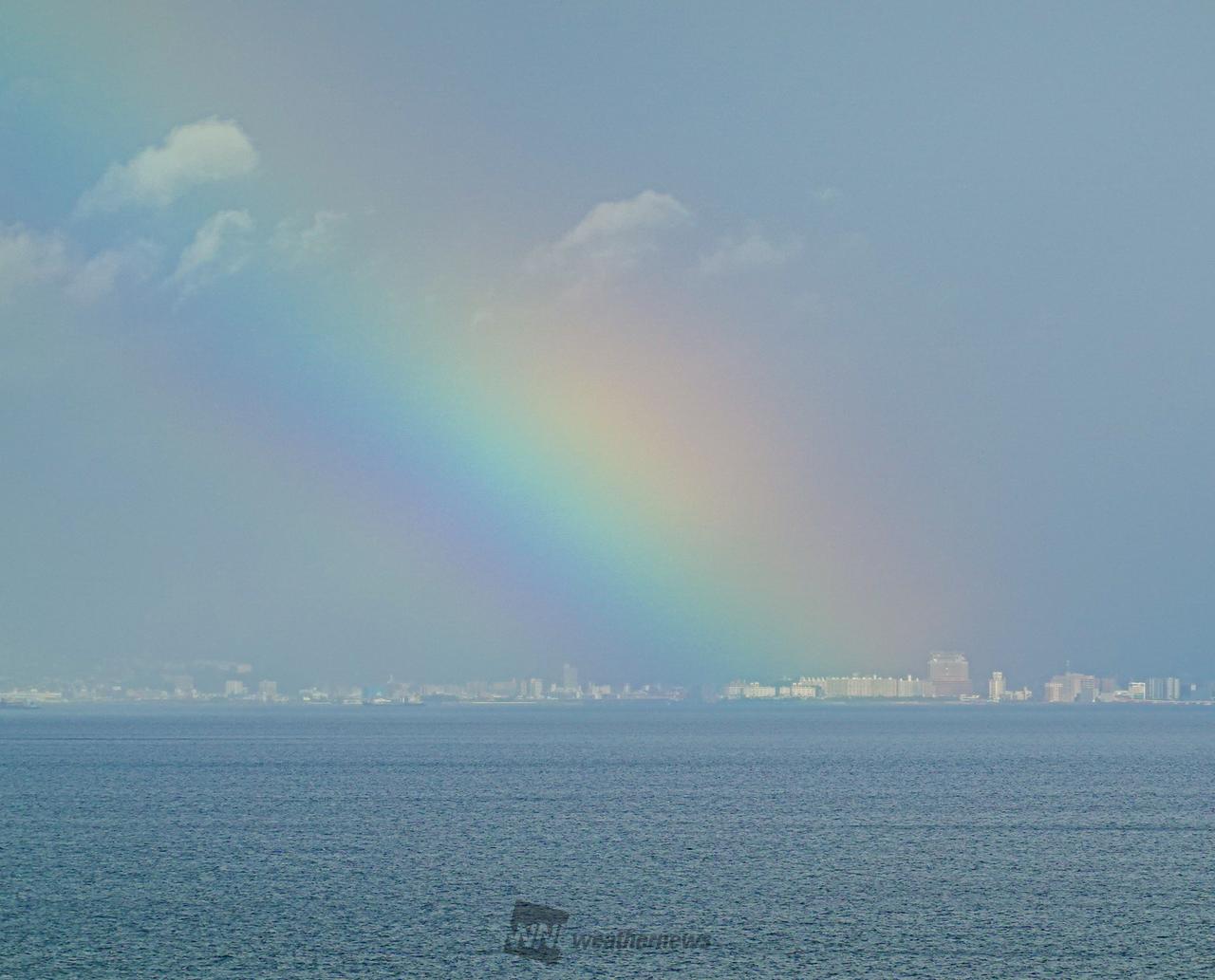 虹が出現🌈 注目の空の写真 ウェザーニュース