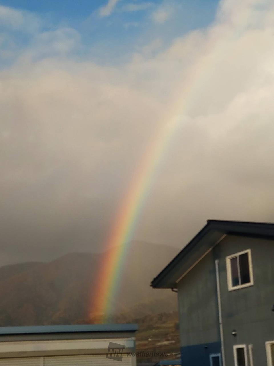 虹が出現🌈 注目の空の写真 ウェザーニュース