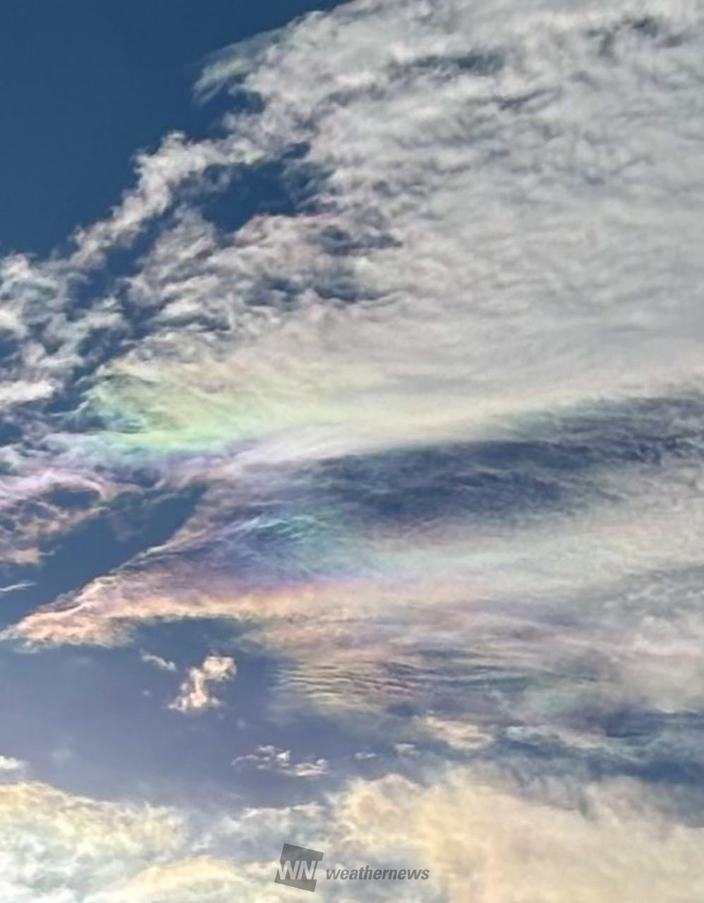 彩雲や幻日🌈 注目の空の写真 ウェザーニュース