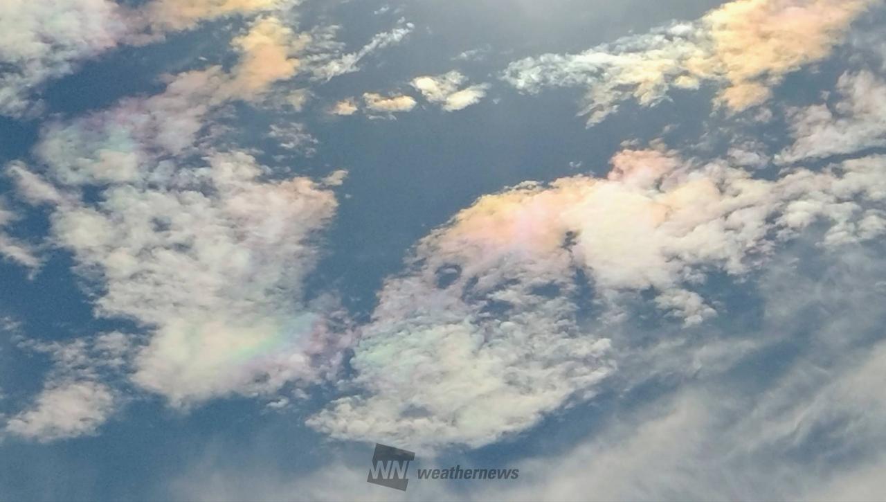 彩雲や幻日🌈 注目の空の写真 ウェザーニュース