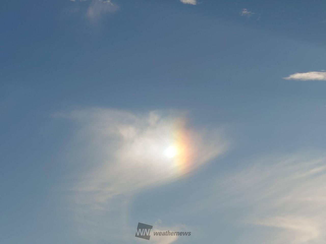 彩雲や幻日🌈 注目の空の写真 ウェザーニュース