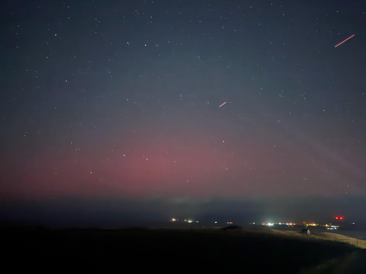 オーロラかな？