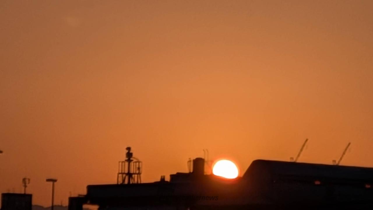 日の出写真館 注目の空の写真 ウェザーニュース