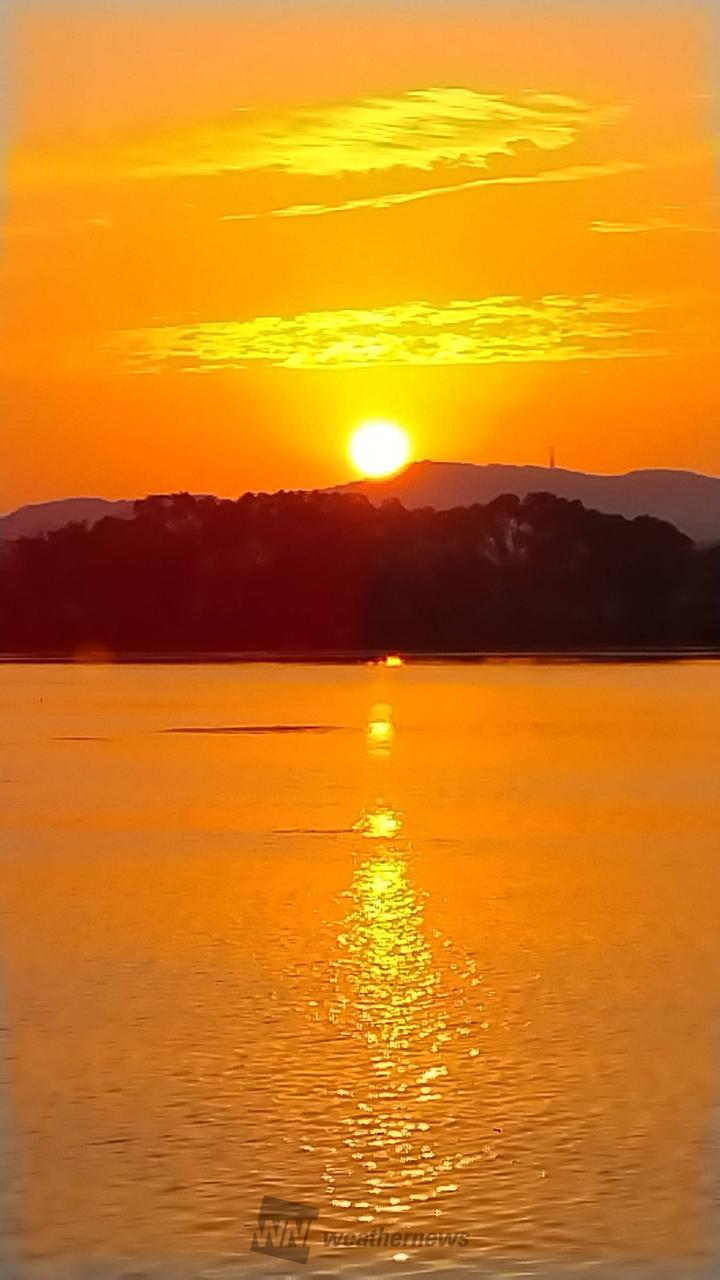 日の出写真 日の出写真館 注目の空の写真 ウェザーニュース