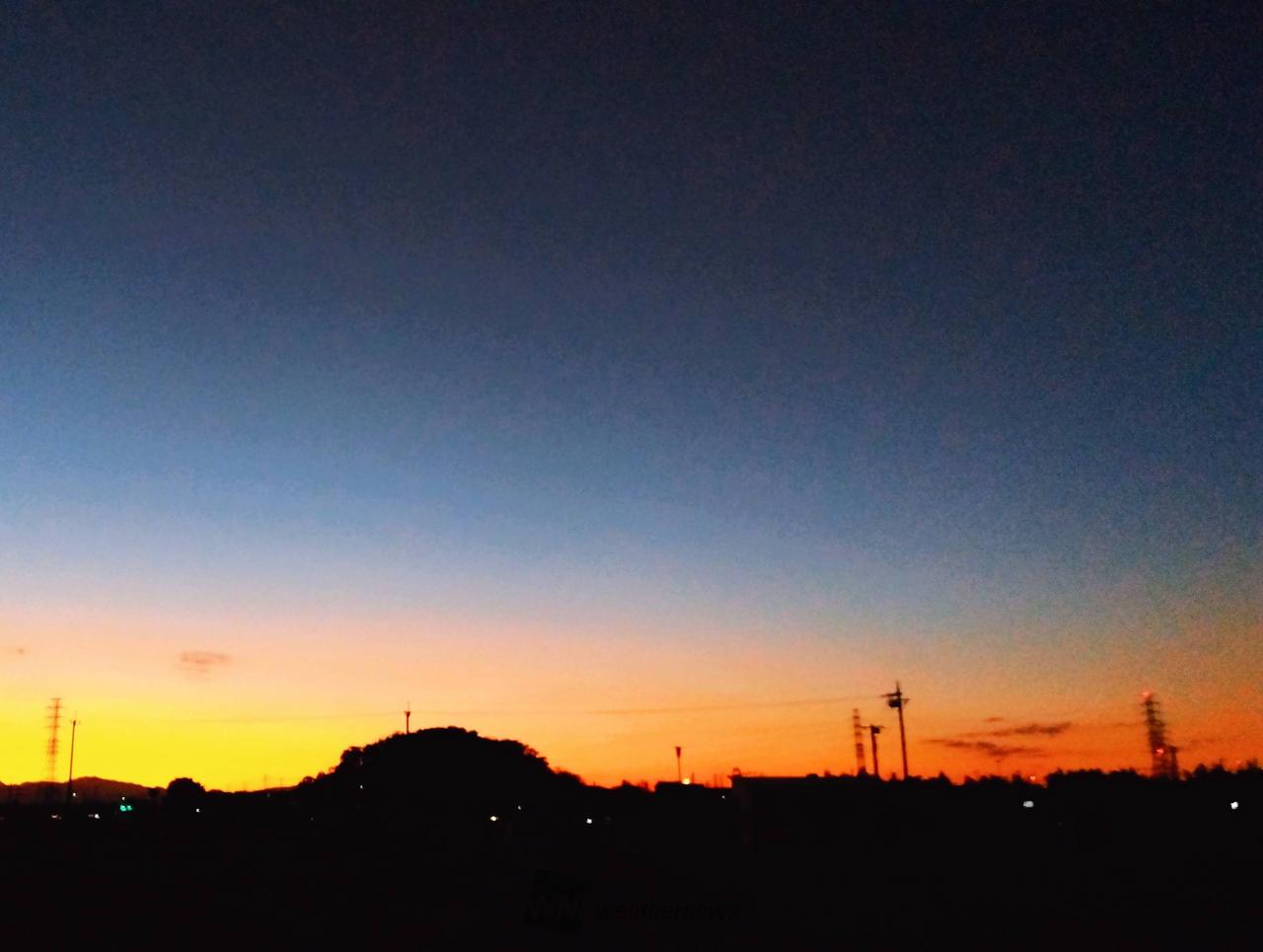 夕焼け空🌆 注目の空の写真 ウェザーニュース