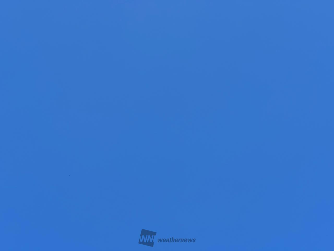 雲一つない青空／ 注目の空の写真 ウェザーニュース