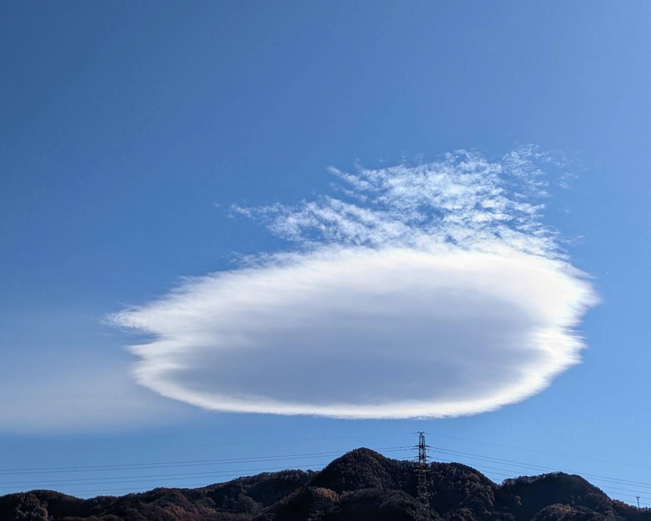 UFOのような雲 注目の空の写真 ウェザーニュース