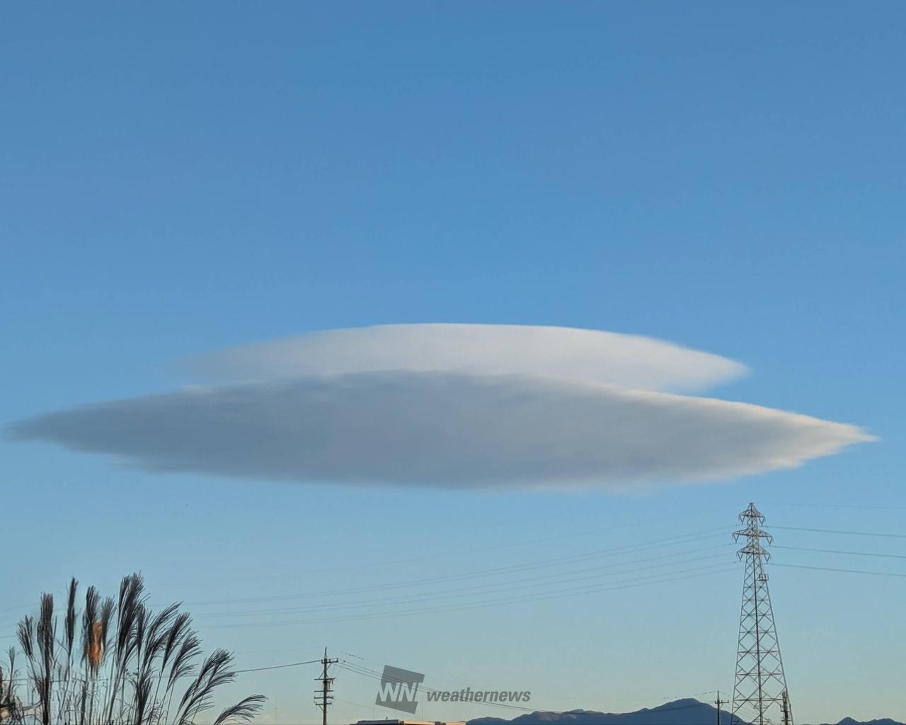 UFOのような雲 注目の空の写真 ウェザーニュース