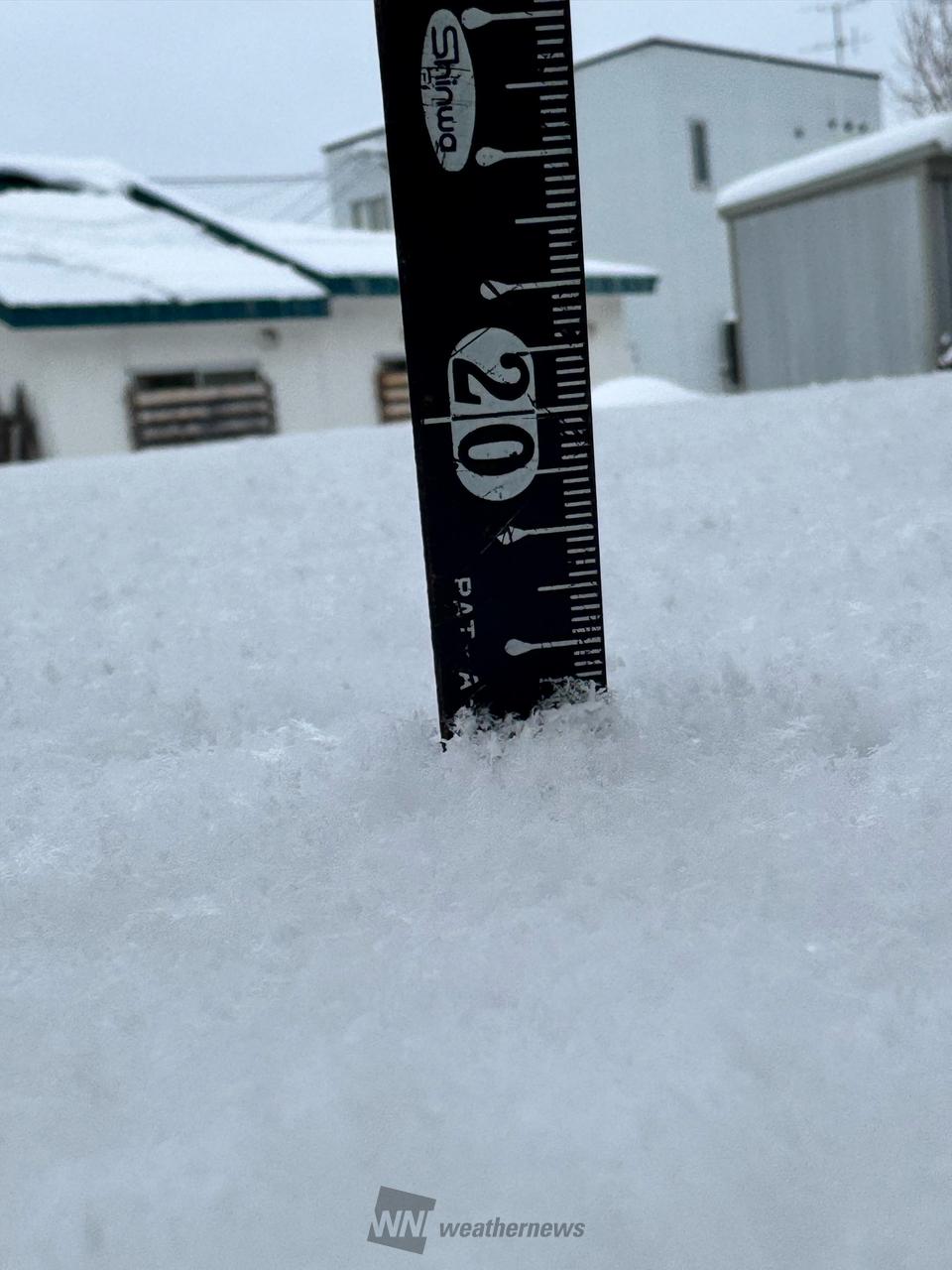 積雪は何cm？ 注目の空の写真 ウェザーニュース