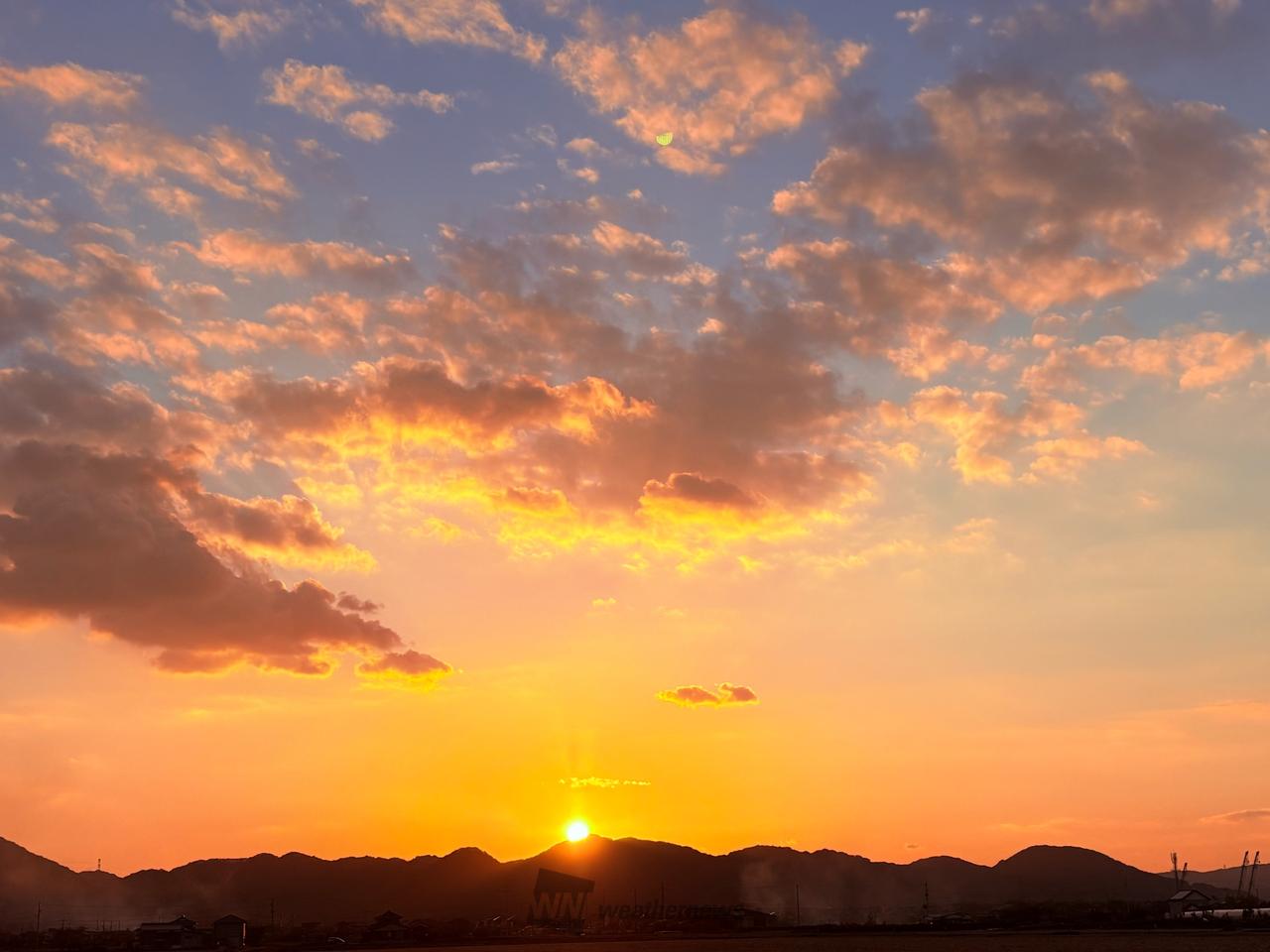 夕焼けタイム 注目の空の写真 ウェザーニュース