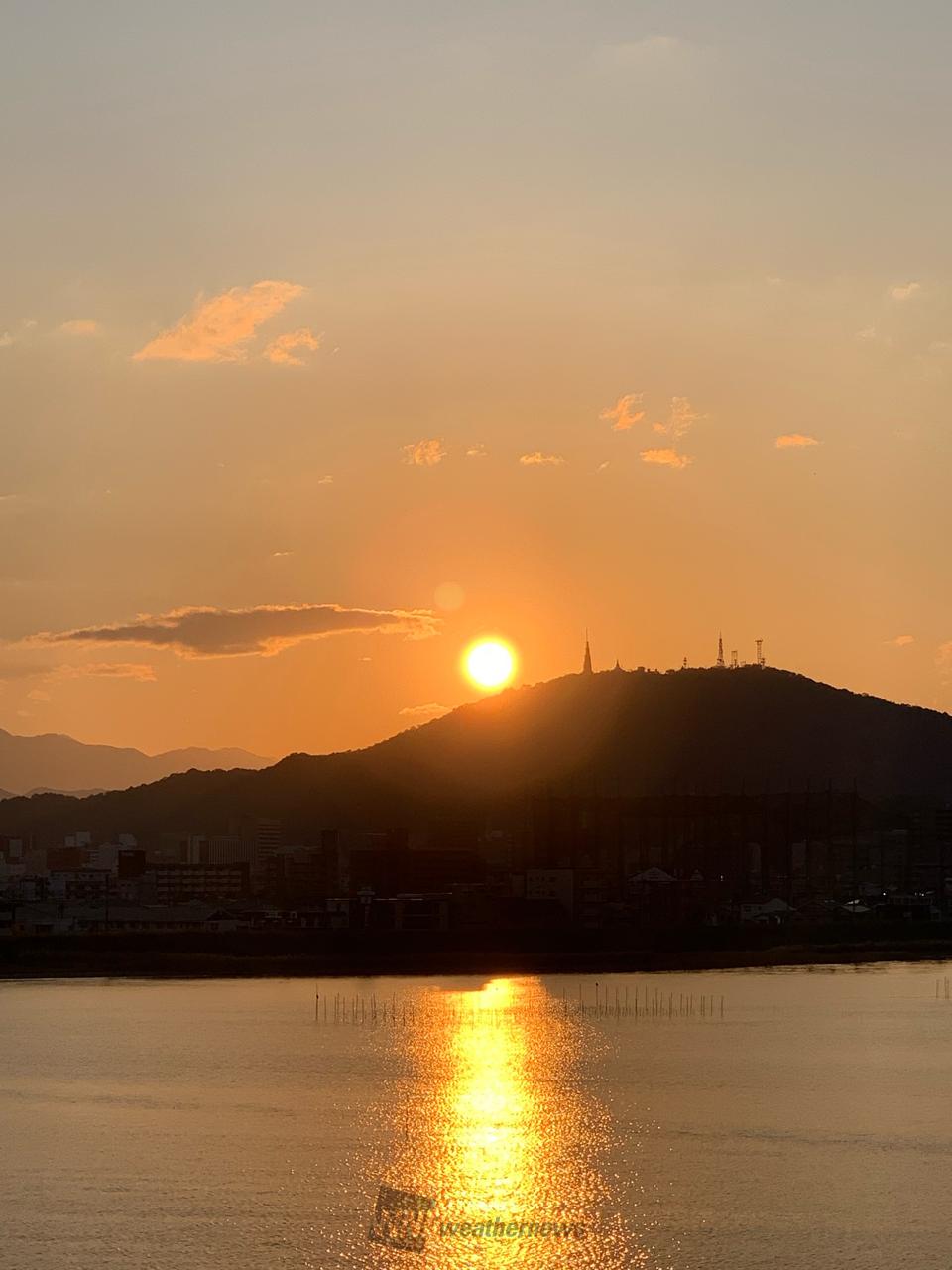 夕焼けタイム 注目の空の写真 ウェザーニュース