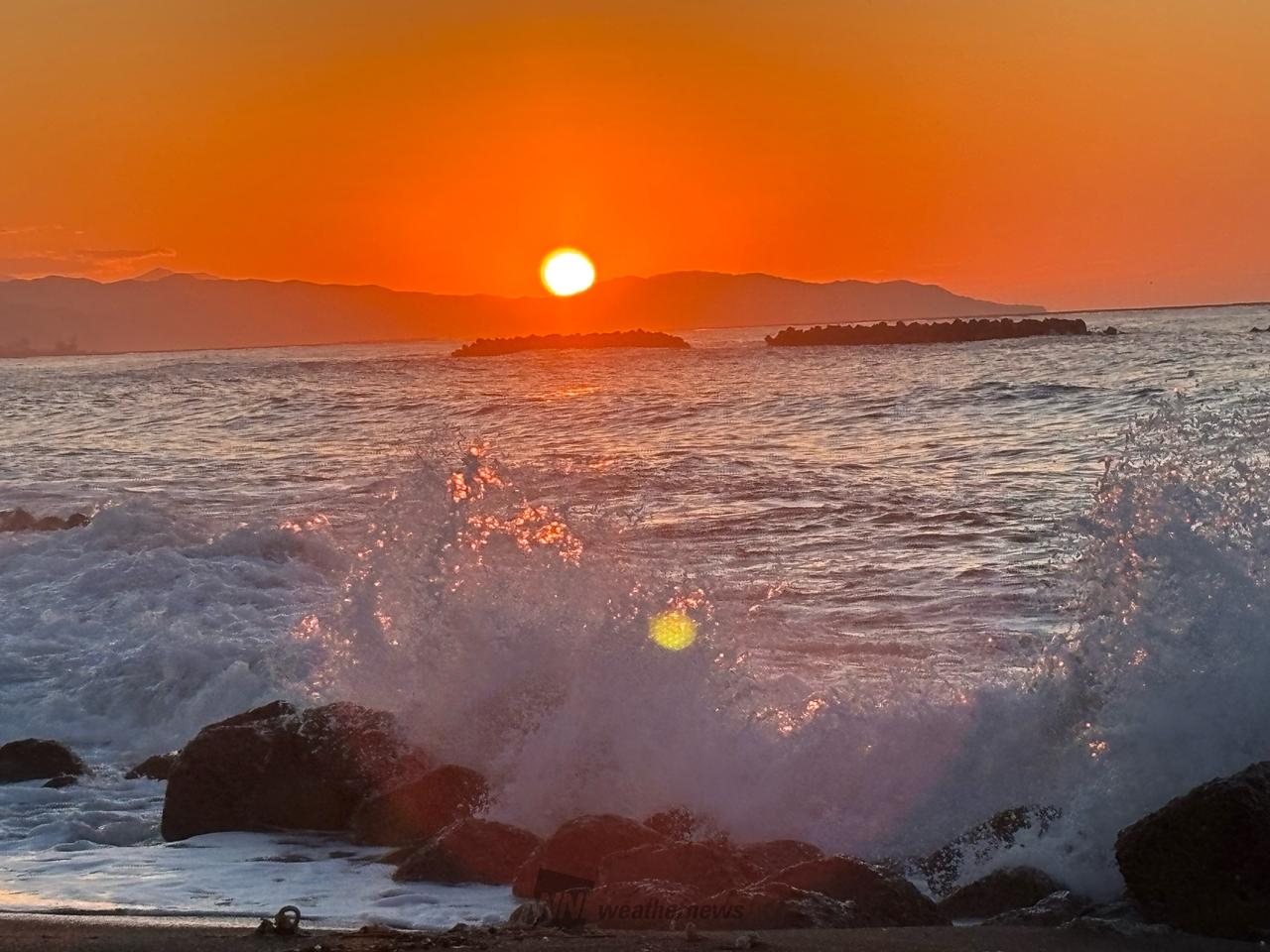 夕焼けタイム 注目の空の写真 ウェザーニュース