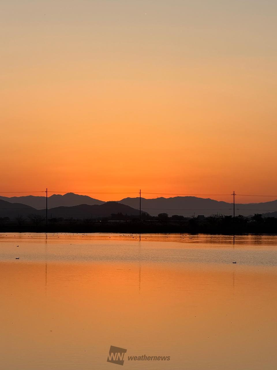 夕焼けタイム 注目の空の写真 ウェザーニュース
