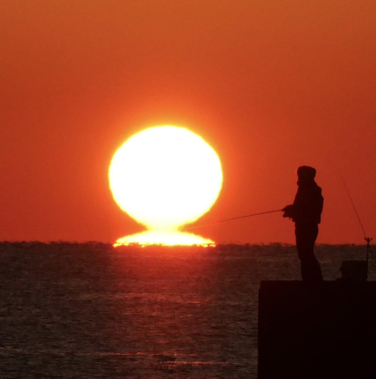 日の出写真館 注目の空の写真 ウェザーニュース