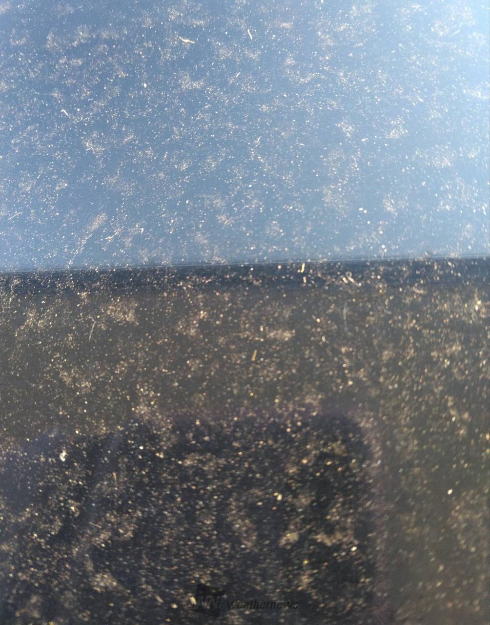 季節外れの黄砂 注目の空の写真 ウェザーニュース