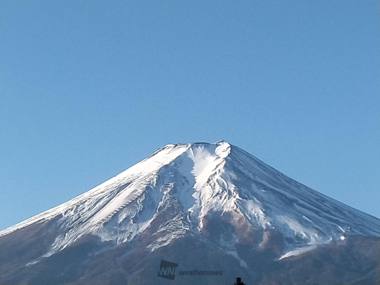 富士山写真 「雄揮の大地」 今日の富士山🗻 注目の空の写真 ウェザーニュース