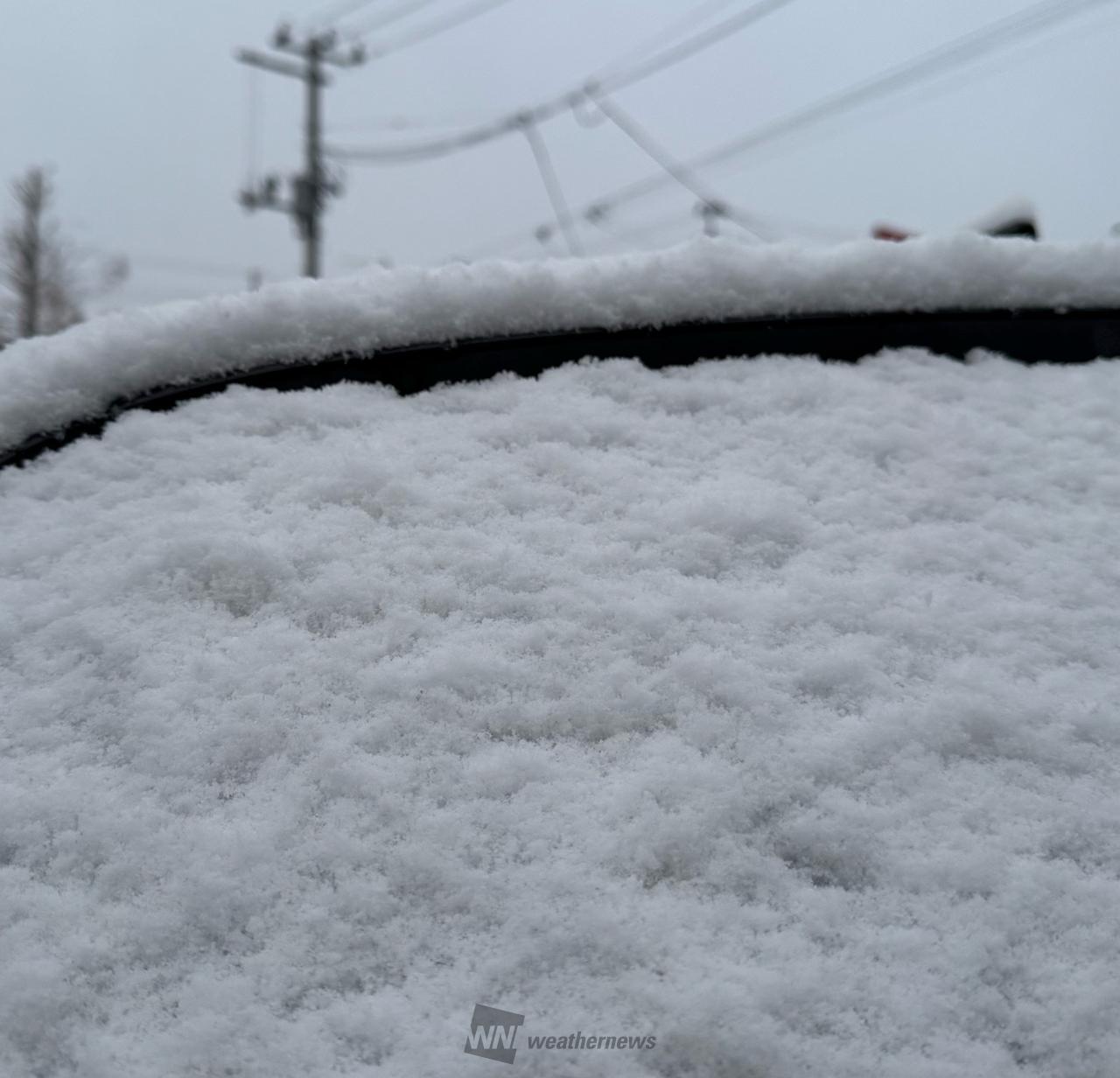 積雪の状況は？ 注目の空の写真 ウェザーニュース