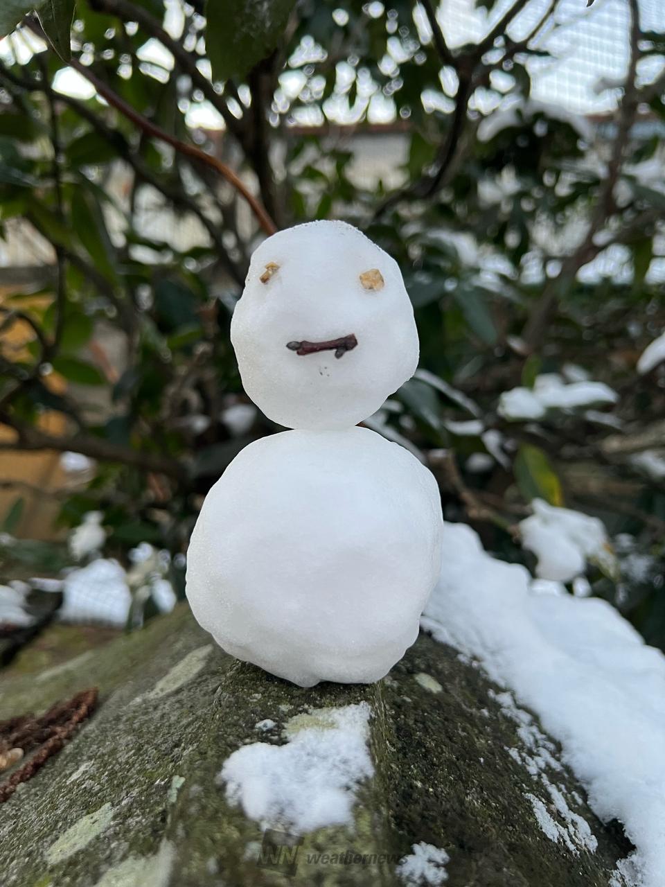 雪だるま作ろ～う☃️ 注目の空の写真 ウェザーニュース