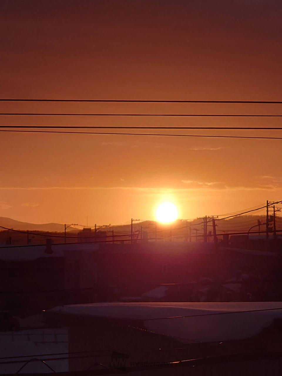 夕陽写真館 注目の空の写真 ウェザーニュース