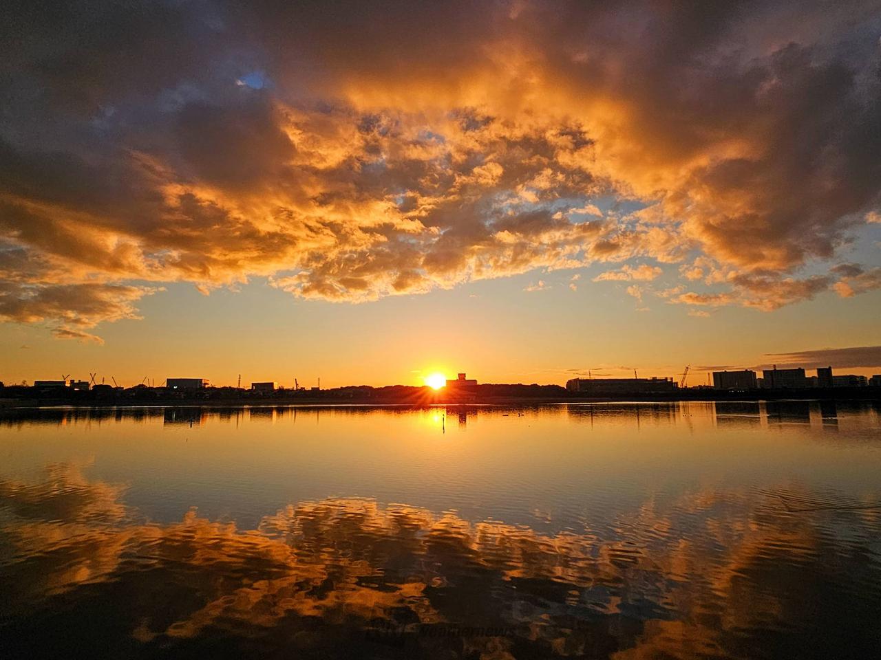 夕陽写真館 注目の空の写真 ウェザーニュース