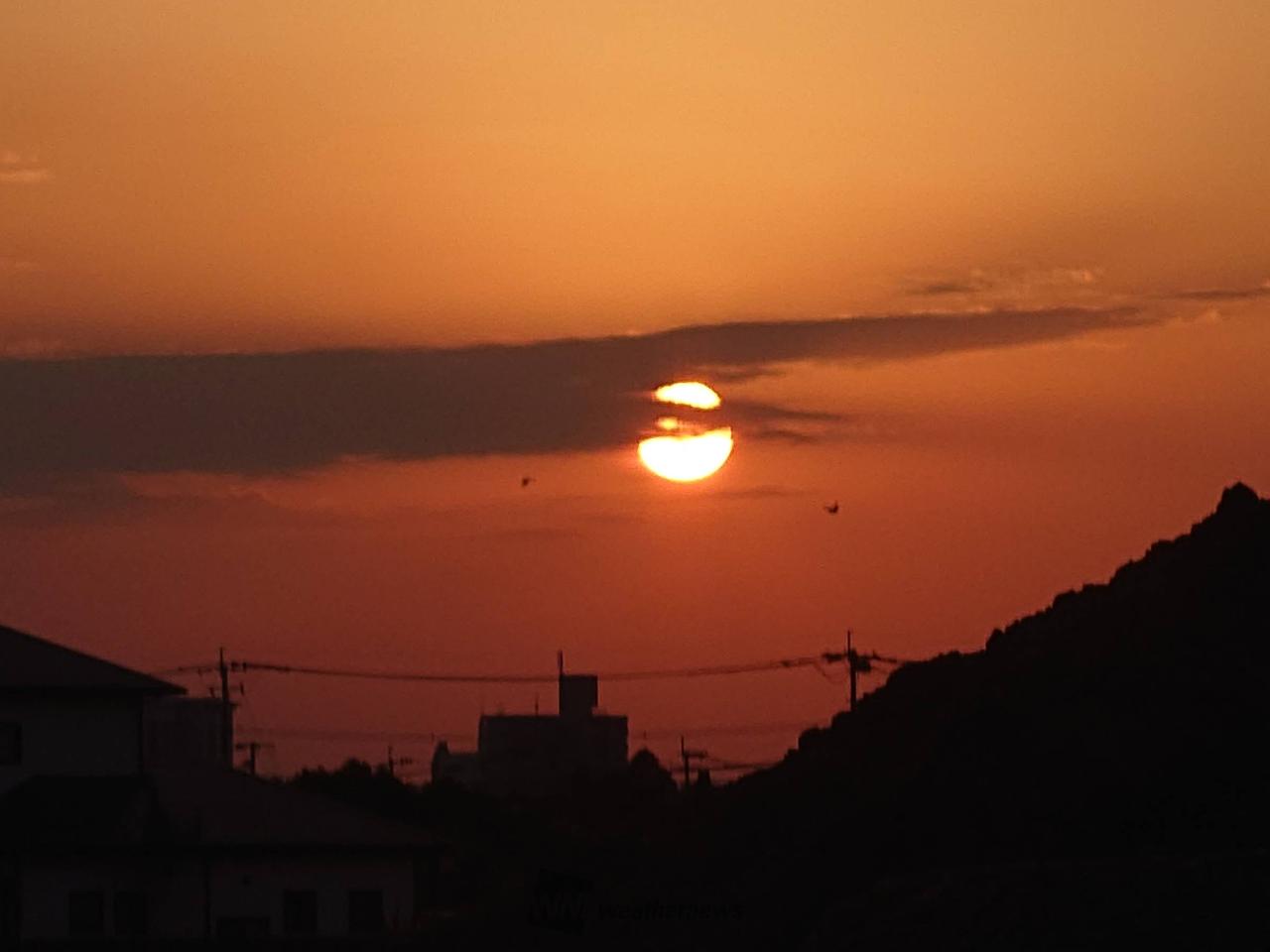 夕焼けtime 注目の空の写真 ウェザーニュース