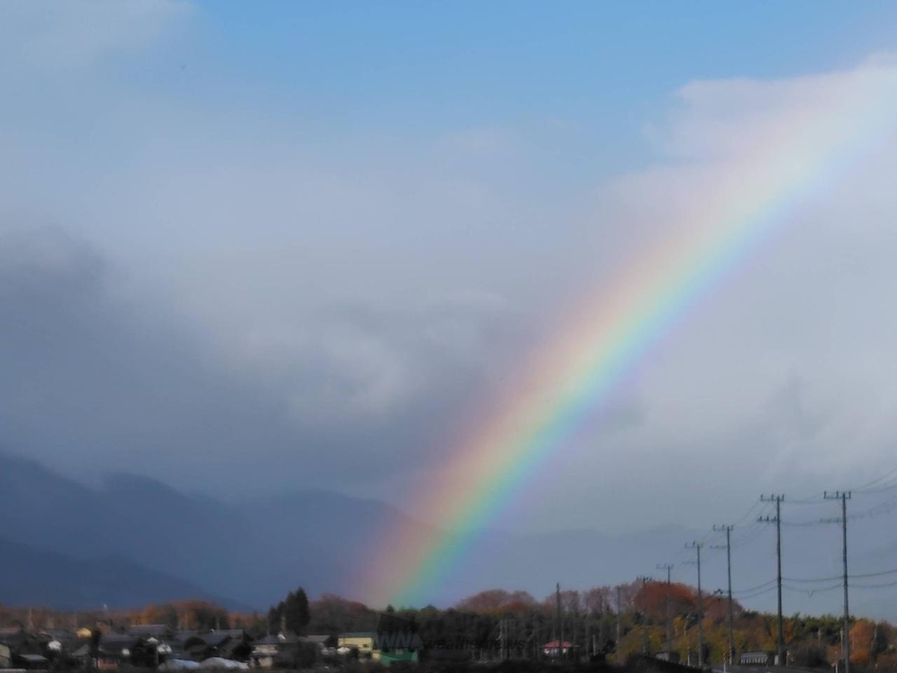虹が出現🌈 注目の空の写真 ウェザーニュース